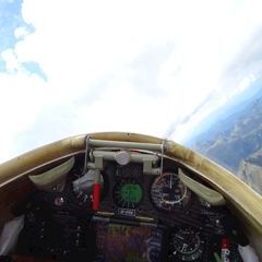 Flugwegposition um 13:15:26: Aufgenommen in der Nähe von Gemeinde Mariapfarr, Österreich in 3026 Meter